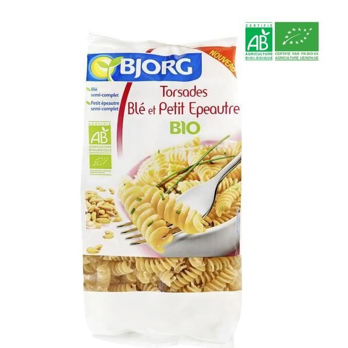 BJORG Torsades Blé Petit Epeautre Bio 500g