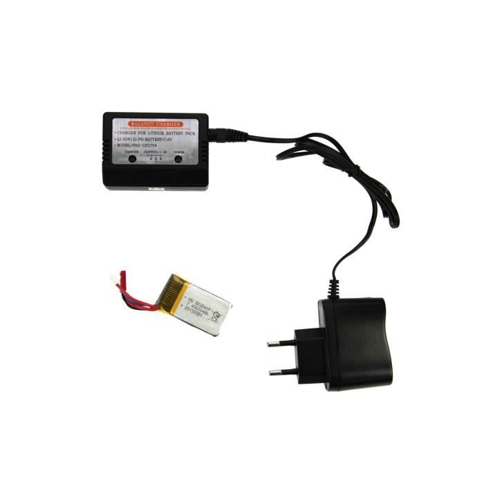Kit de chargement pour drone - LiPo 7.4V-600mAh