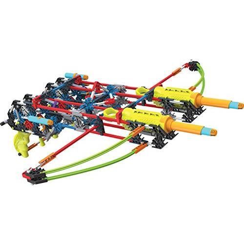 KNEX K-FORCE Build and Blast “ Dual Cross Building Set “ 368 Pieces “ Ages 8+ “ Engineering Education Toy