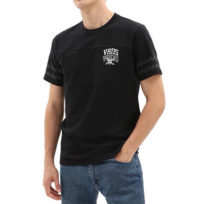 Vans T-Shirt pour Homme Varsity Noir VN0A54BNBLK