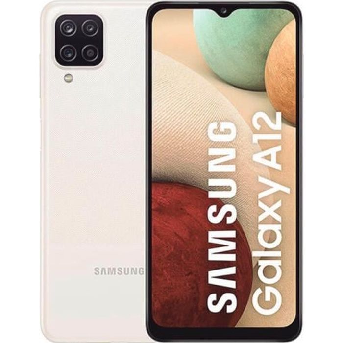 Samsung Galaxy A12 3Go/32Go Blanc (White) Dual SIM A125F