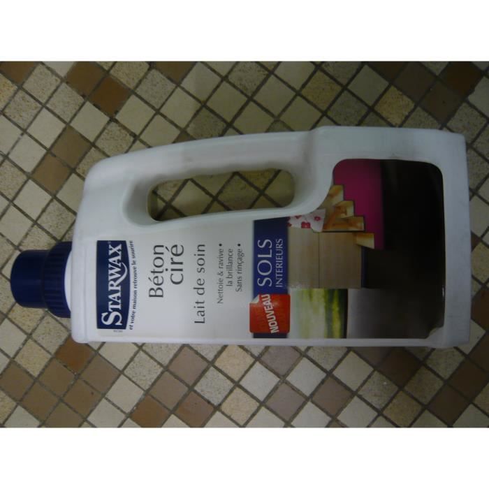 Lait de soin béton ciré STARWAX 1L