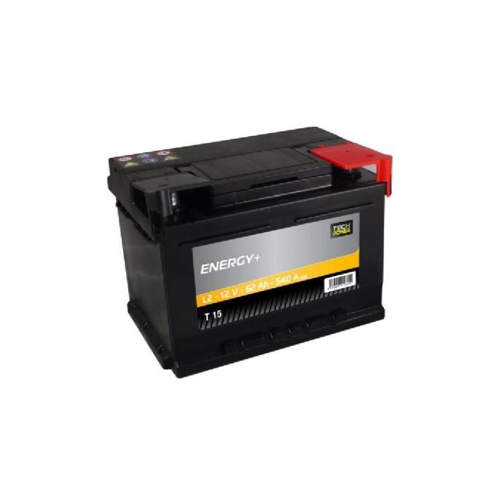 Batterie 62 Ah 540 A/EN dimensions 242 x 175 x 190 mm
