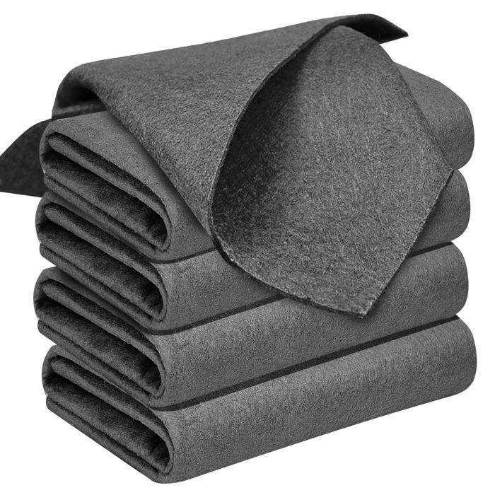 Vicloon Tissu De Nettoyage Magique épaissis, 3PCS Chiffons De Nettoyage Magique épaissi, 50x40cm Magic Chiffon De Nettoyage, Chiffon Magique De Microfibre épaissi Réutilisables Pour Voitures