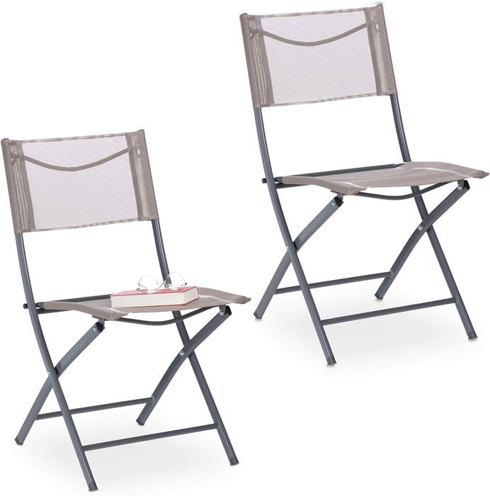 Chaise De Jardin Pliante Rétro – Rayée Multicolore, Funky Camping