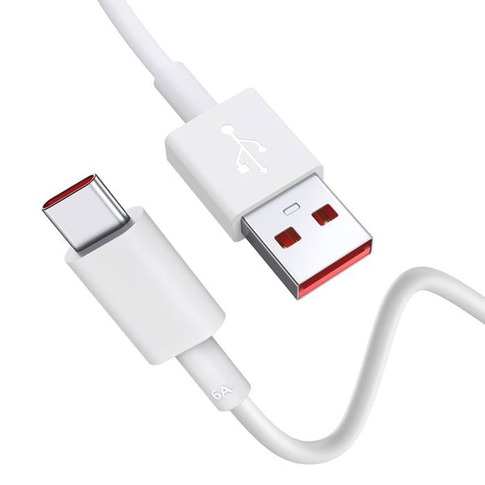 Câble USB-C 2M INIU 100W - Charge Rapide PD QC 4.0 - 5A - Pour Smartphone, Tablette, Ordinateur Portable - Neuf Sous Blister