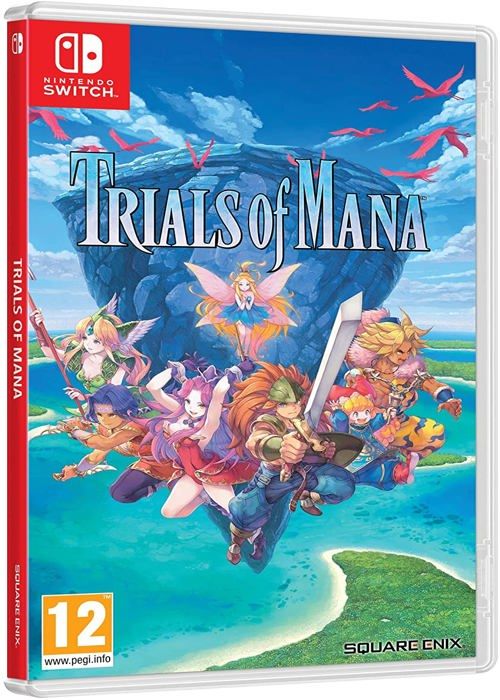 Jeu Vidéo - Nintendo - Trials of Mana - 1-2 Joueurs - RPG - Version Import