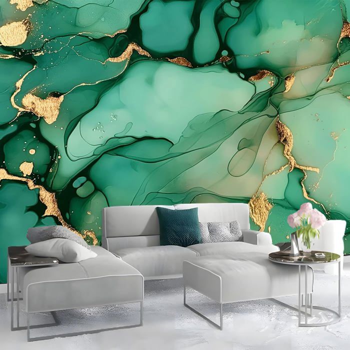 Papier Peint Panoramique 350x256 cm sur mesure taille Fresque Murale 3D ...