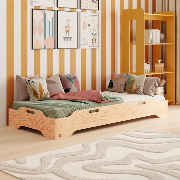 Lit enfant VERNI 60×120 Lit simple TILA 8