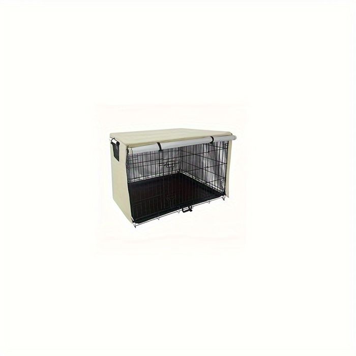 Meilleurs prix pour Housse confidentielle pour cage à chien - Beige - Taille L Multicolore CLAPIER