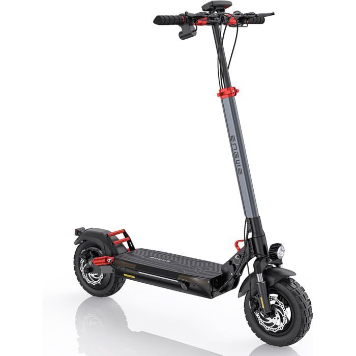 ENGWE  Y600S - Trottinette &eacute;lectrique Pliante - Moteur 830W - Batterie 48V 182Ah - Autonomie 70km - Max 45 km/h - 10 Pneus - Gris 