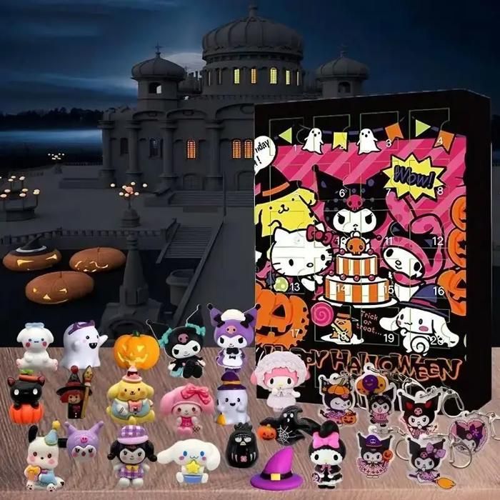 Calendrier De L’avent 2025 Kpop – 24 Surprises Boîtes Aveugles – Figurines Et Porte-clés à Collectionner – Cadeau Noël