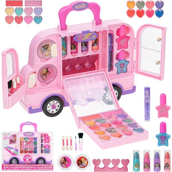 Coiffure Et Maquillage – Tête De Poupée à Coiffer – 36 Pièces – Accessoires, Peignes, Couronnes – Pour Filles Dès 3 Ans – Jeu De Rôle Princesse