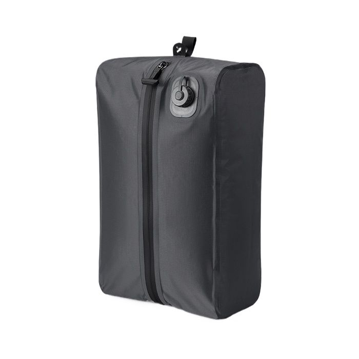 Gris  Sac de rangement sous vide étanche TPU sac compression voyage sac de stockage étanche valise intérieur hermétique pour