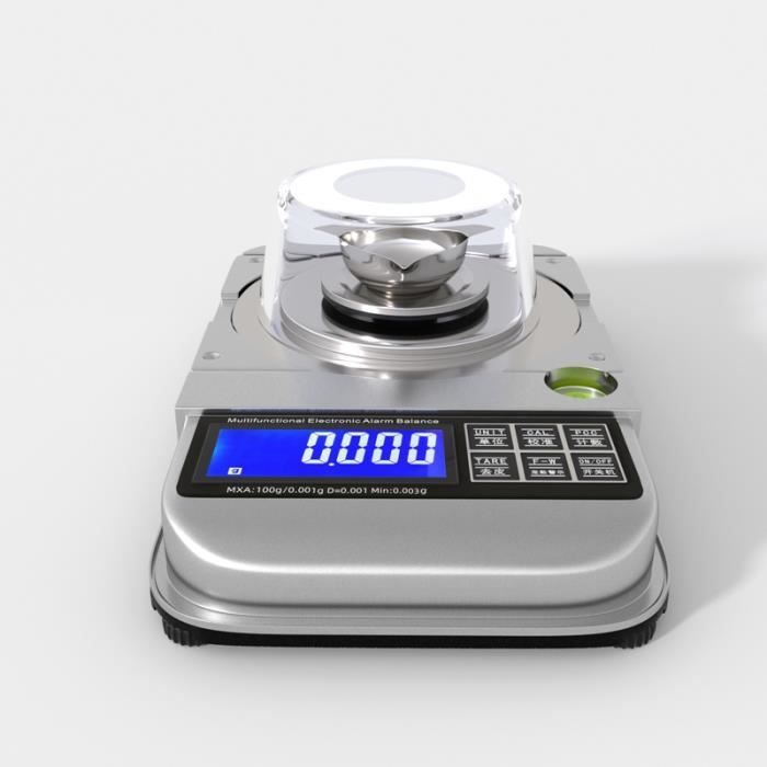 Smart Weigh GEM20 Balance De Précision Numérique 20g X 0.001g - Balance Bijoux Pierres Précieuses Avec Tare Et Étalonnage