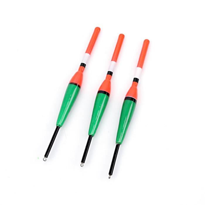 Flotteurs De Pêche LSHDCER - Lot De 10 - En Liège Et Bois De Tung - Pour Truite Et Rivière