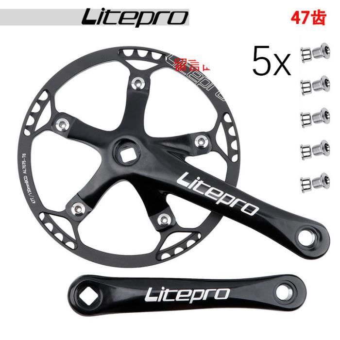 Lot De 2 Manivelles De Vélo Gauche - 170 Mm - En Fer - Pour VTT, Vélo De Route, Ville, BMX