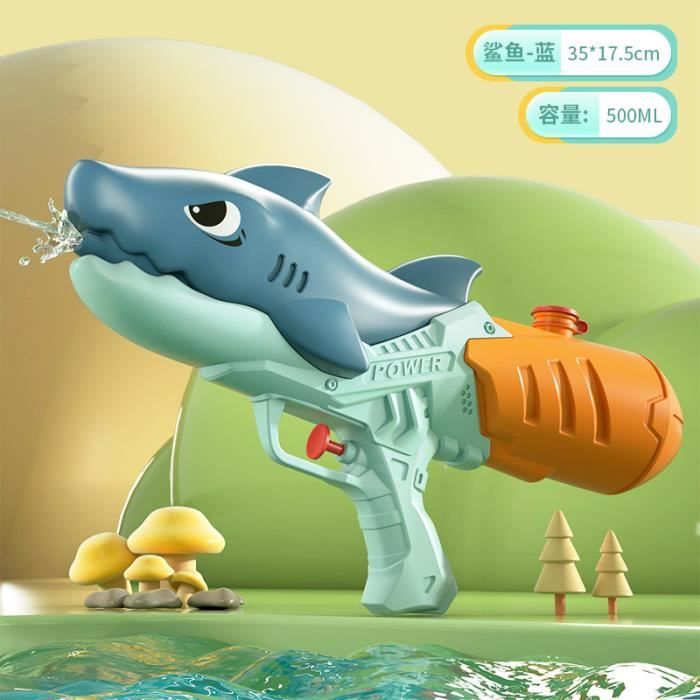 Bleu de requin - Grand pistolet à eau pour enfants, dinosaure requin, jouet  de plage, vente en gros, été - Cdiscount Jeux - Jouets