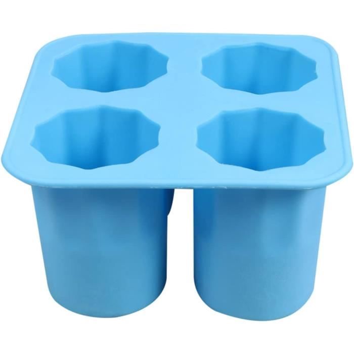 Machine à Glaçons Moule à Glaçons Rond En Silicone 6 Cavités Moule à