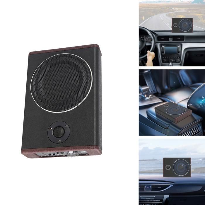 Audio De Voiture 8 pouces caisson de basses subwoofer voiture Amplificateur 600W