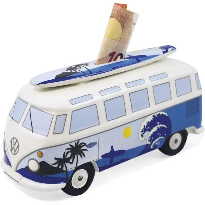 Vw Collection Volkswagen Combi Bus T1 Camper Van Tirelire En Ceramique Avec Coffret Cadeau Grande Capacite Pour Enfants De u540 Cdiscount Maison