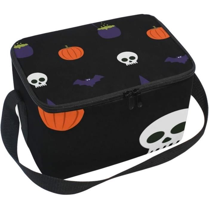 Sac à Déjeuner Isotherme Avec Motif De Tête De Mort