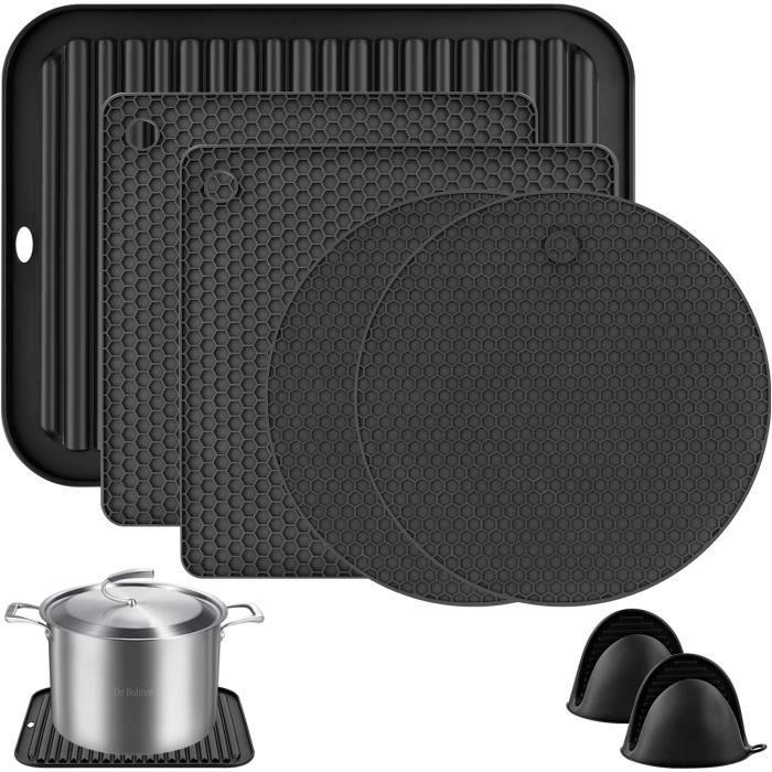 SHACOS Lot De 4 Dessous De Plat De 20,3 C Pour Plats Chauds, Dessous