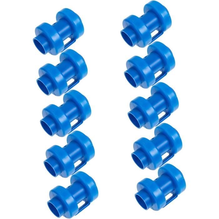 Lot De 6 Capuchons Caoutchouc Pour Poteaux De Trampoline – Antidérapant, Résistant, Installation Facile – Noir