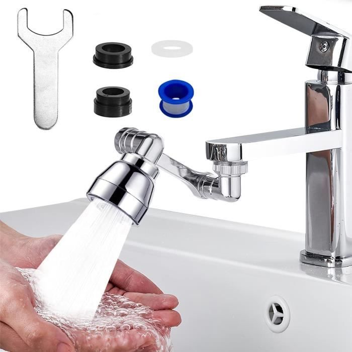 Robinet Mousseur Rotatif 360°,EVier De Cuisine FM20/M22/M24 Embout du Robinet à Economiseur d'eau,Douchette à Brise Jet pour La Cuisine,Adaptateur | Leroy Merlin Robinet Mousseur Rotatif 360°,EVier De Cuisine FM20/M22/M24 Embout du Robinet à Economiseur d'eau,Douchette à Brise Jet pour La Cuisine,Adaptateur | Leroy Merlin