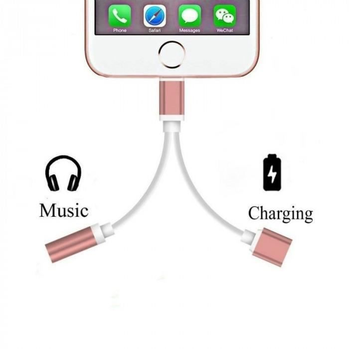 Version Or rose 2020 Câbles Adaptateurs Pour Apple Audio Connecteur
