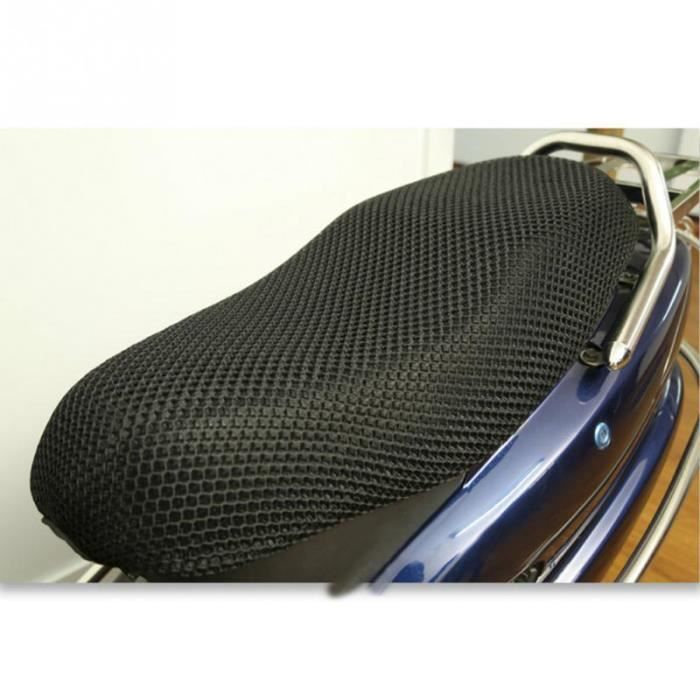 Housse De Selle Moto Imperméable Élastique – Protection Siège Scooter Antidérapante En Cuir PU, Anti-Pluie Anti-UV Anti-Poussière 50-80 Cm