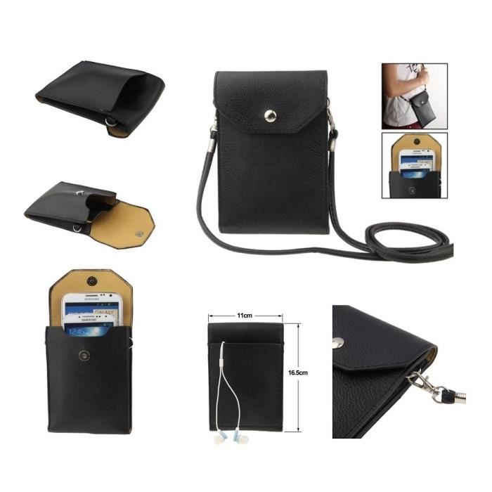 Housse étui Cuir Universel Taille S Pour Alcatel One Touch 300 / OT 300 - Neuf Avec Languette