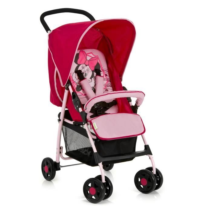 poussette noukies rose
