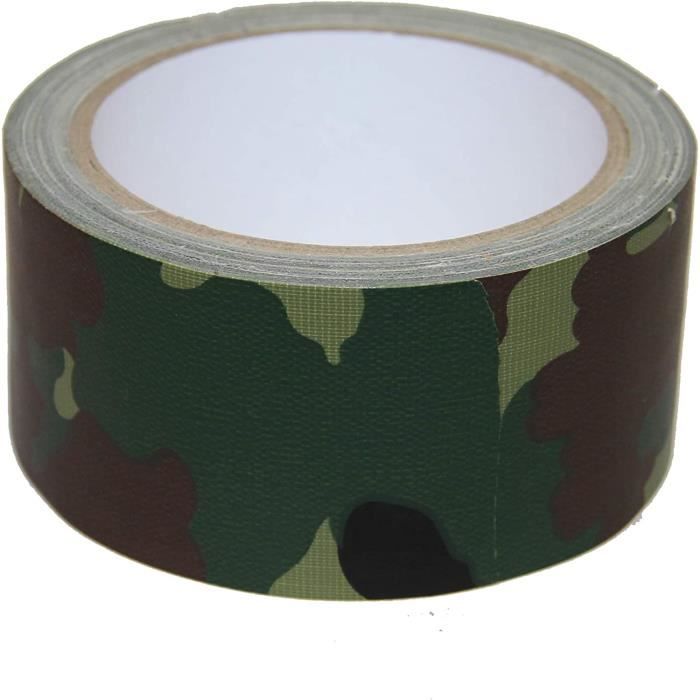 Ruban De Camouflage Web-tex - 10 Mètres, Vert Olive - Tissu Très Solide - Neuf Avec étiquettes