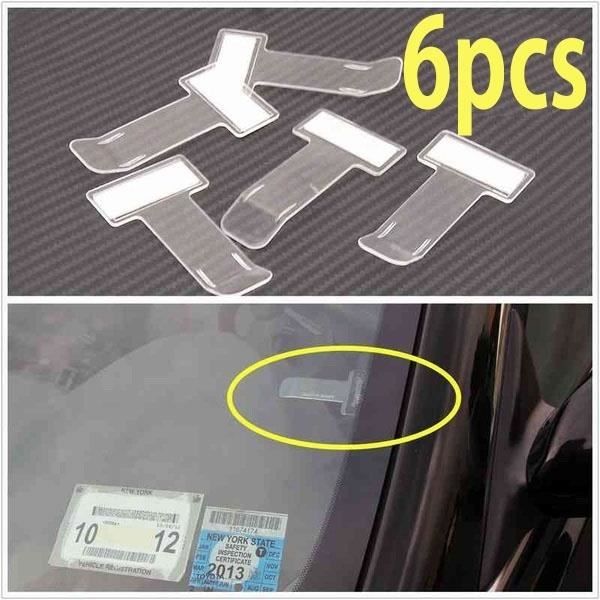 Porte Ticket Parking Lampa Porte-ticket Parking - Support Adhésif Pour Pare-brise Voiture Accessoire Auto Parking