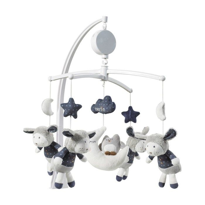 Mobile Bebe Musical Merlin Cdiscount Puericulture Eveil Bebe