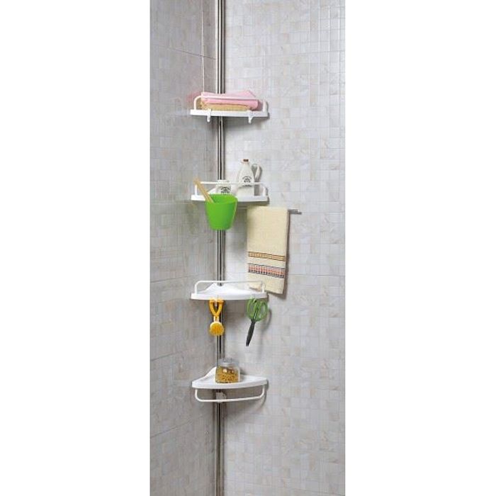 Etagere D Angle Telescopique Salle De Bains 4 Achat Vente