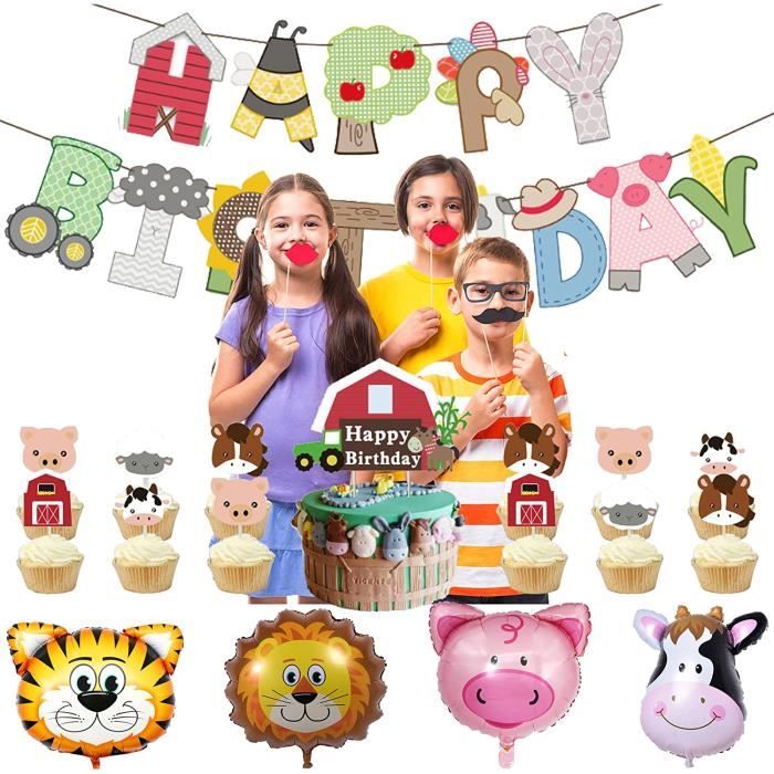 Anniversaire Animaux De La Ferme - Les Bambetises