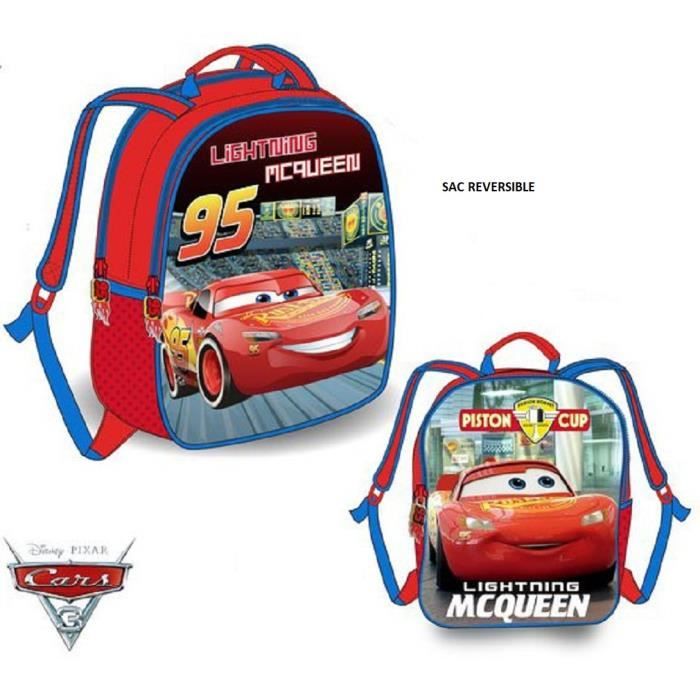 sac à dos cars maternelle