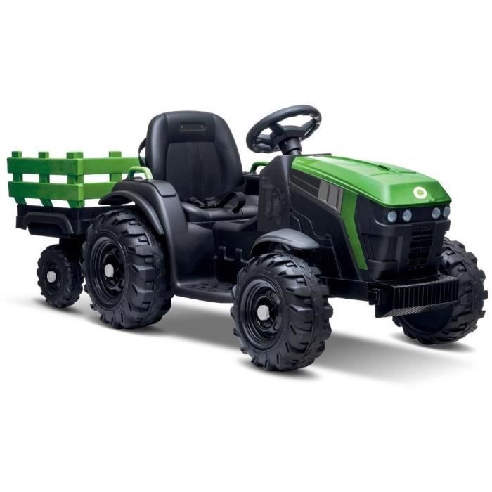 Tracteur enfant électrique avec remorque Buddy Toys BEC 8211