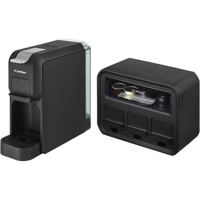 Machine à café à dosettes CATLER Porto ES 721 Compatible Dolce Gusto Nespresso Boîte de rangement capsules