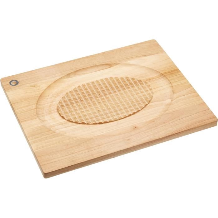 Planche à Découper Réversible John Boos CCB - Noyer Massif - 46x46x7.6 Cm - Fabriquée Aux USA