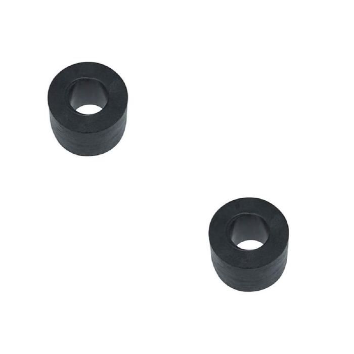 4 Entretoises En Caoutchouc Anti-Vibrations – Ø80 X 50mm – Rondelles Épaisses Pour Isolation Moteur/Machine