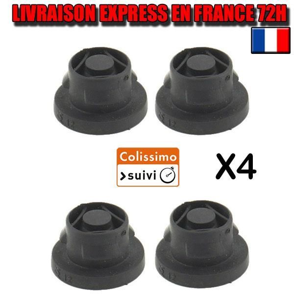 Lot De 4 Silent-blocs Pour Support De Filtre à Air - Référence 1422A3