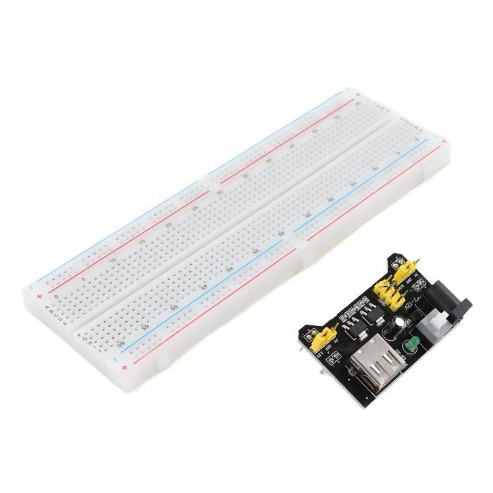 Plaque Essais électronique 830 Points - Prototypage Circuits ZY-201