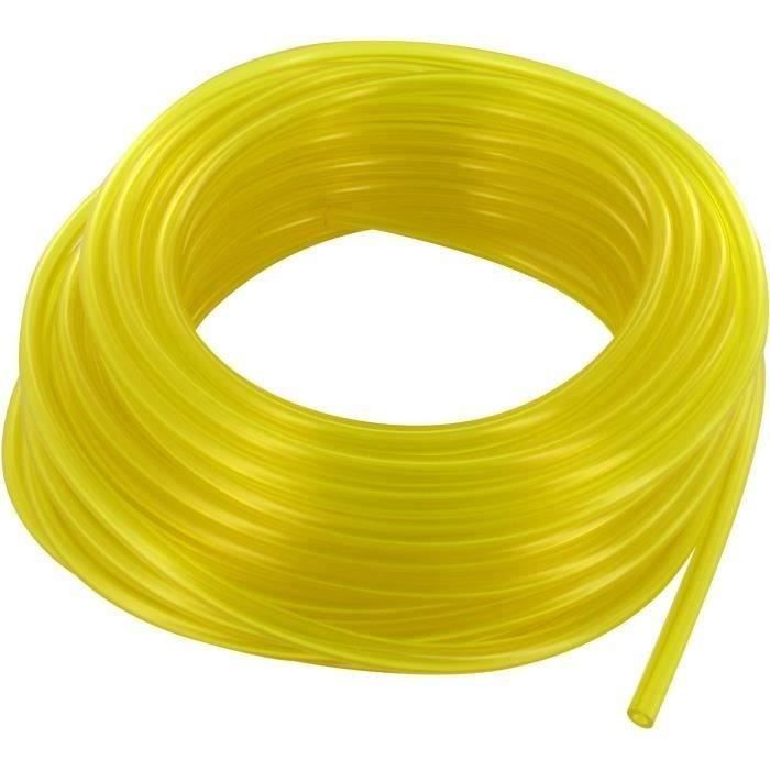 Durite jaune adaptable Spéciale carburant L: 15 m Ø: ext:6,2mm Ø: int: 3mm