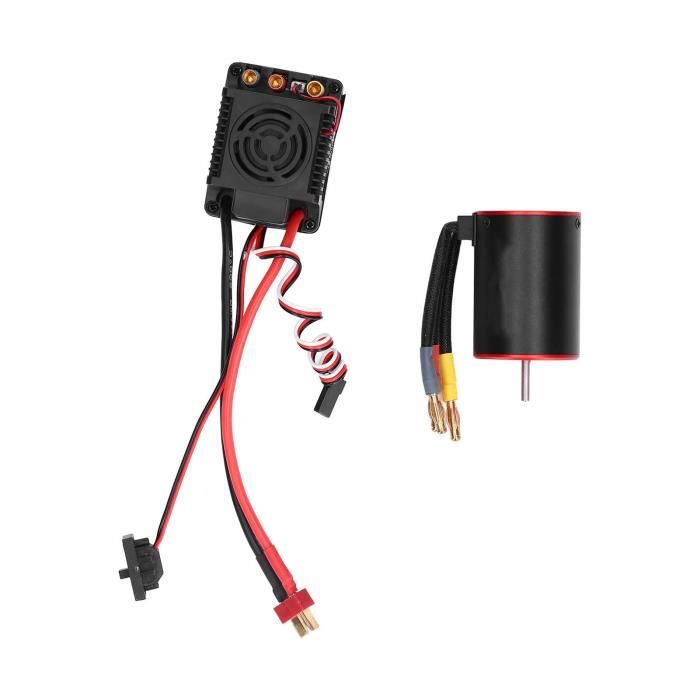 Fdit Gouverneur électrique ESC sans balais étanche 3650 3100KV Moteur