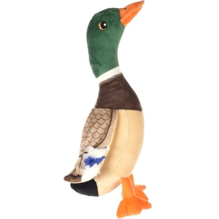 Meilleurs prix pour Peluche canard Paloma brun 33 cm, pour chien - FLAMINGO