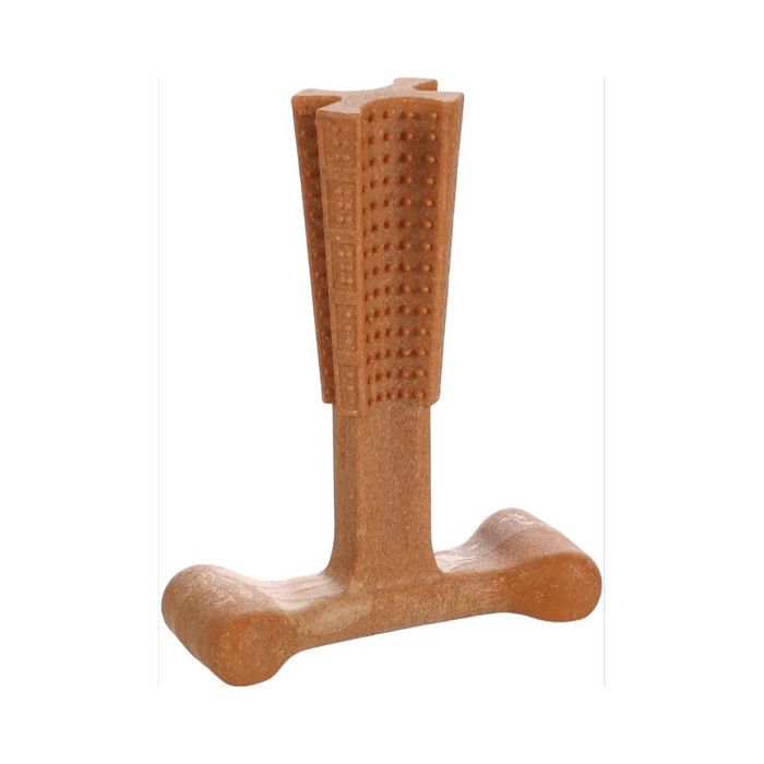 Comparer les prix de Jouet pour chiens en bambou et nylon - FLAMINGO - Rebuste à mâcher - Blanc - Chien - Jeux