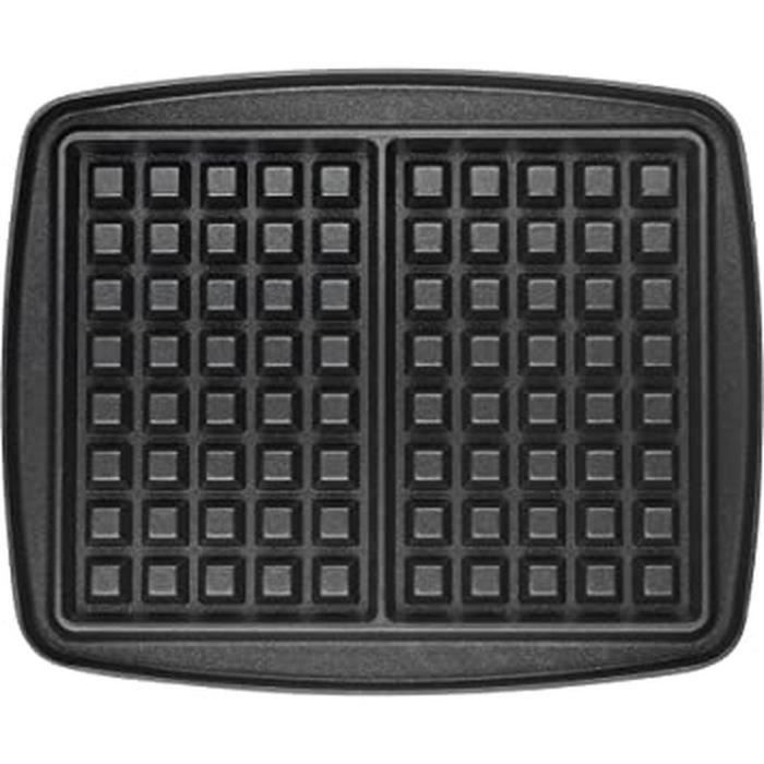 Lagrange Jeu de plaque de 2 Gaufres avec Revêtement pour Gaufrier Super